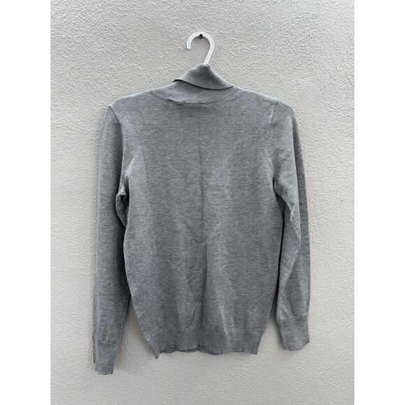 Architect Womens Sweater Size Petite XL Gray Turtleneck Pullover NWTs - Picture 7 of 12